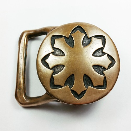 Solid Brass Belt Buckle 