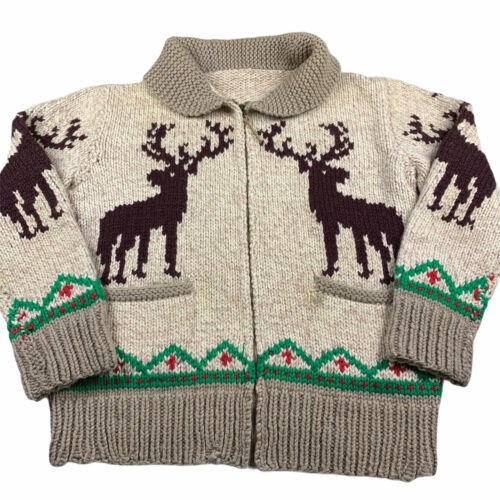 Romania Handmade Wool Sweater & Pochette Set, Size M, Deadstock  