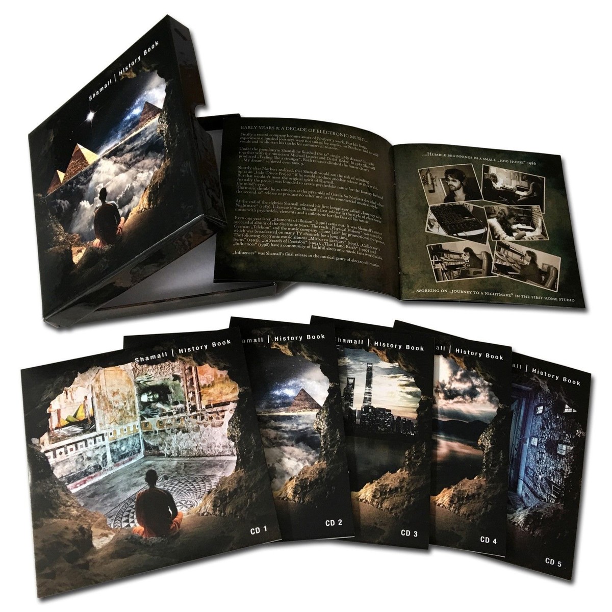 5 CD Box SHAMALL - HISTORY BOOK (30 Years Anniversary Edition