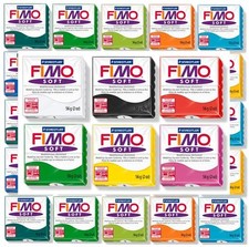 FIMO SOFT Pâte Modelable 57 Gr. 25 Couleurs De Base *Expédition Suivie*