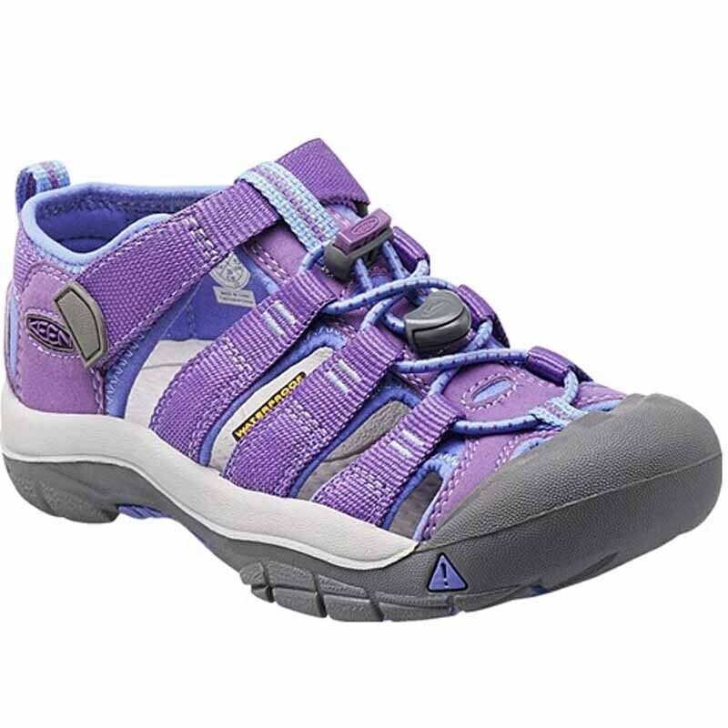 Keen Newport H2 sandali giovanili viola grigio scarpe da acqua outdoor resistenti taglia 4