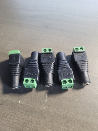 ZdyCGTime 20Pezzi 12V DC 5.5mm X 2.1mm Adattatore Di - Foto 2