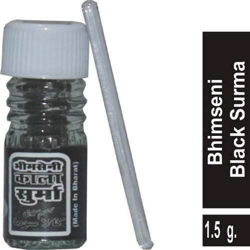 Bhimseni Black & White Surma for Enhance Your Eyes - Picture 4 of 5