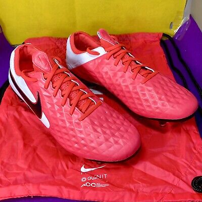 Nike Tiempo Legend 8 Elite FG ACC Red/White AT5293-606 Men's Nike Tiempo Legend 8 Elite FG ACC Red/White AT5293-606 Men's