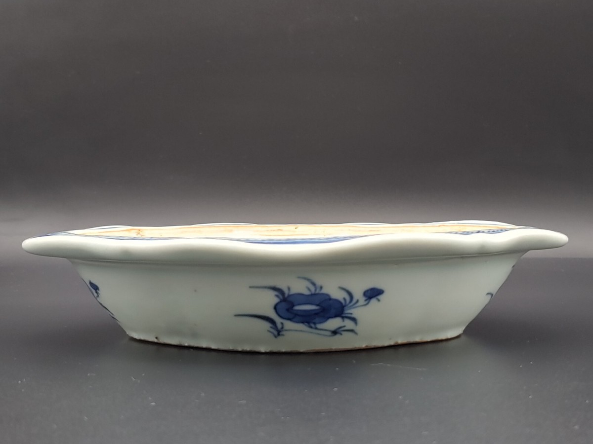 大清乾隆年製 風景 梅山水紋 青花染付 中国花器 壷 花生 花入 k03158 hqdefault.jpg