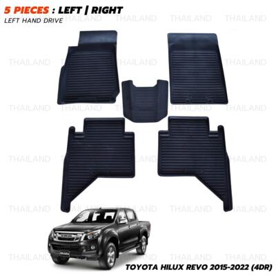 LHD Rubber 3D Floor Mat Carpets Fits Isuzu D-Max V-Cross Hi-Lander 2012 - 2019