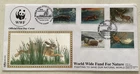 GB QEII 1992 Wintertime WWF Official Benham FDC Godalming Surrey SHS Cat £20+