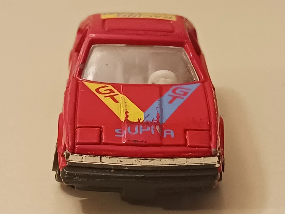 Welly 2800 GT 1982 Toyota Celica Supra Red 1:64 Diecas Model Car Vintage Rare - Image 3 of 4