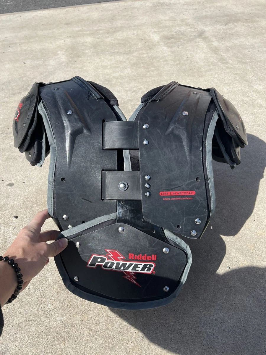 高級ブランド ショルダー Riddell Power リデルパワー LB-FB用 Mサイズ