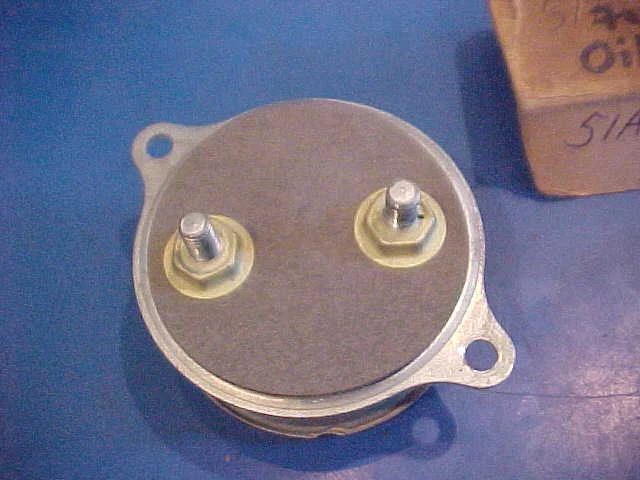 Nuevo de Lote Original Ford FOMOCO 46 47 Indicador de Presión de Aceite Super Deluxe Puntos Rojos Foto 4 de 4