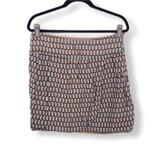 David Meister geometric skirt