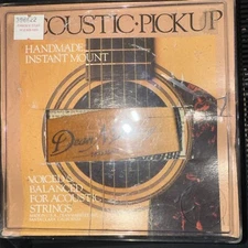 Dean Markley Acoustic Pickup Pro-Mag Handmade Instant Mount IN PACKAGE