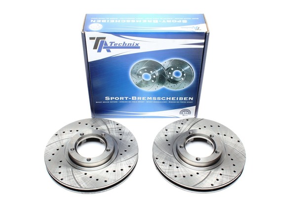 TA Technix Sport Bremsscheiben Vorderachse Vorne - Ford Transit Bus-image
