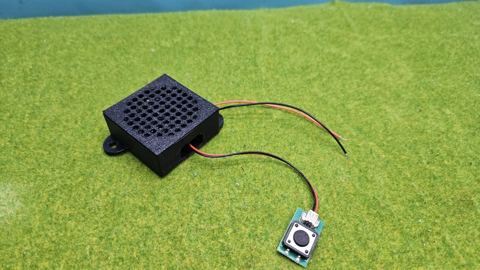 Soundbox Bavarian Wind Music for Village Festival Model Railway Sound + Speaker + Button - Image 4 of 4