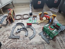 Large Thomas The Train Lot Of 3 XL Pieces And Extra Tracks