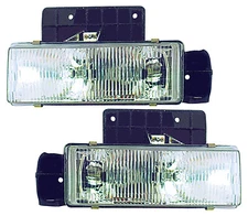 For 1985-2005 GMC Safari Astro Headlight Halogen Set Driver and Passenger Side