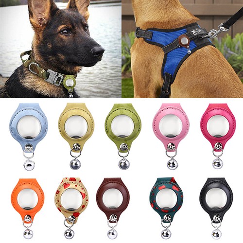 AirTag Case For Apple Air Tag Cover Tracker LEATHER Car Key Ring Protective ♪ - Zdjęcie 3 z 61