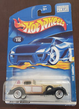 2001 Hot Wheels - #115 - 1935 Cadillac - Mattel Wheels - 50645