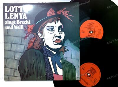 Lotte Lenya - Lotte Lenya Singt Kurt Weill Mit Texten Von Bert Brech LP 1963 '