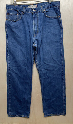 Levi’s 505 W38 L30 LEVI's 505 Jeans Men's W38/L30 Regular Fit Zip Fly Faded