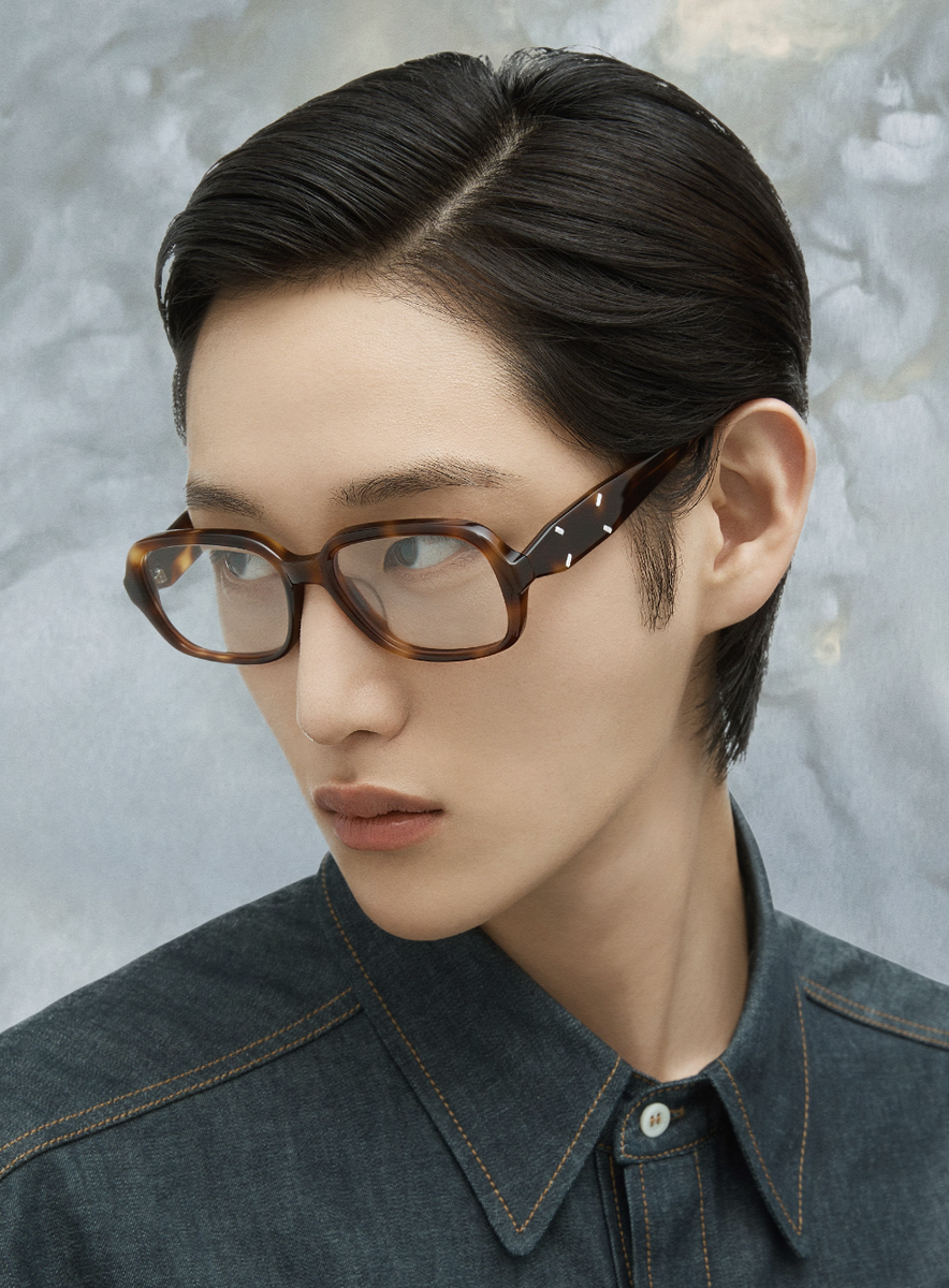 Gentle Monster x Maison Margiela MM114 Tortoiseshell Clear