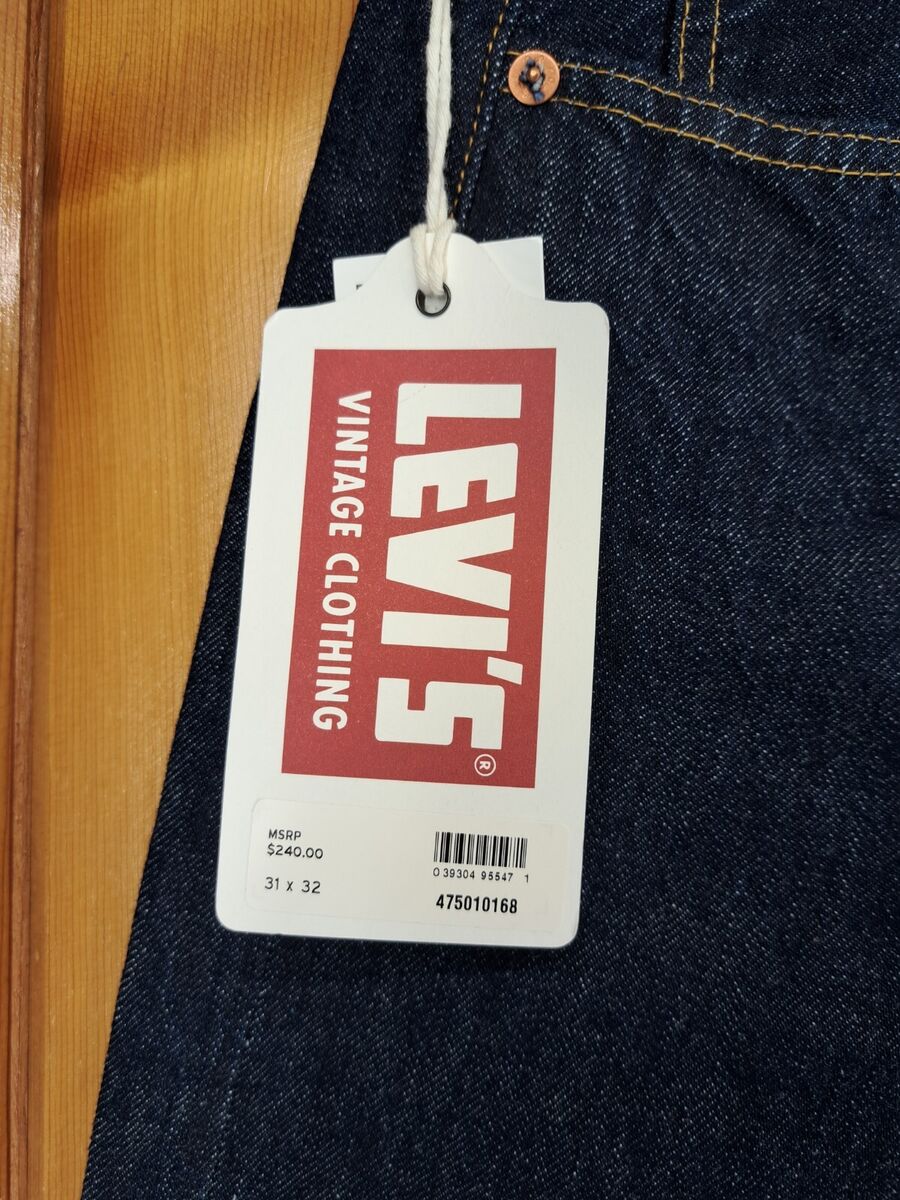 Levis Vintage Clothing 31x32 LVC 1947 501 Original Fit Levis Vintage Clothing 31x32 LVC 1947 501 Original Fit