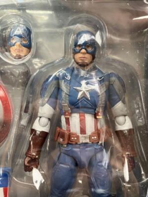 MAFEX Captain America Winter Solder Medicom Toy Action Figure | eBay