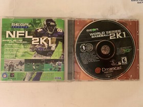 World Series Baseball 2K1 (Sega Dreamcast Video Game, 2000) COMPLETE !! 