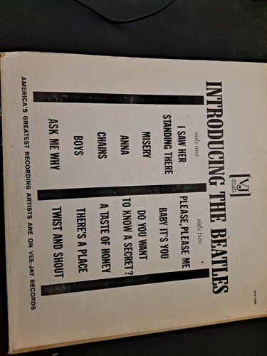 Introducing the beatles lp 1062 60s Brit Rock Album - Foto 3 di 12