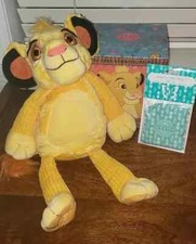 Scentsy Disney The Lion King Simba Buddy  Iridescent Pearl Scent Pak Plush
