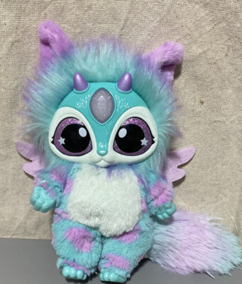 Moose Toys Magic Mixies Interactive 7 Teal Mixie Plush Doll Lights & Sounds Cute