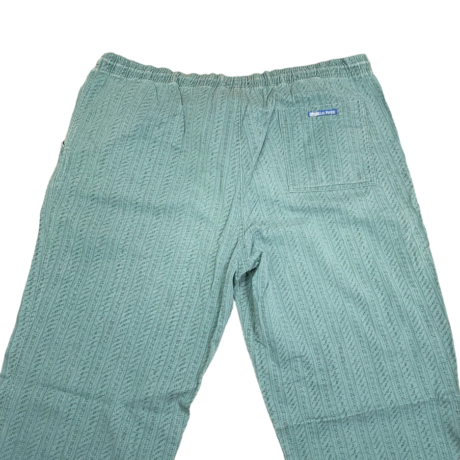 Ocean Pacific OP Surf Beach Pants Vintage 80s Surfer All Over Print 3XLT  50x39