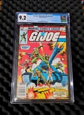 GI JOE A REAL AMERICAN HERO #1 CGC 9.2 WHITE PAGES NewStand edition 1982 KEY🔥