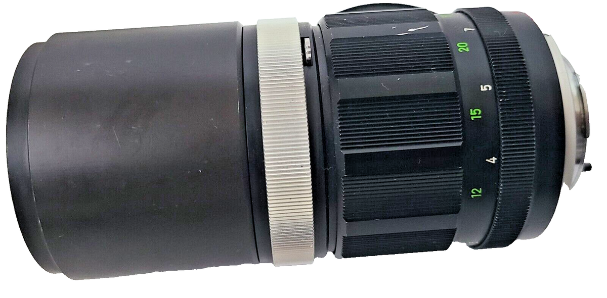 MINOLTA MC Tele Rokkor-QF 200mm F/3.5 Lens No. 1441985 | eBay