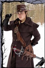 Larp Waffenhalter - Leder Schwerthalter Pirat  Epic Armoury