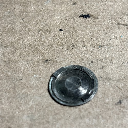 GENUINE (1) OLYMPUS OM-1 MOTOR DRIVE CAP COVER FITS OM-1N OM-2 OM-2N. Black Cap - Picture 2 of 2