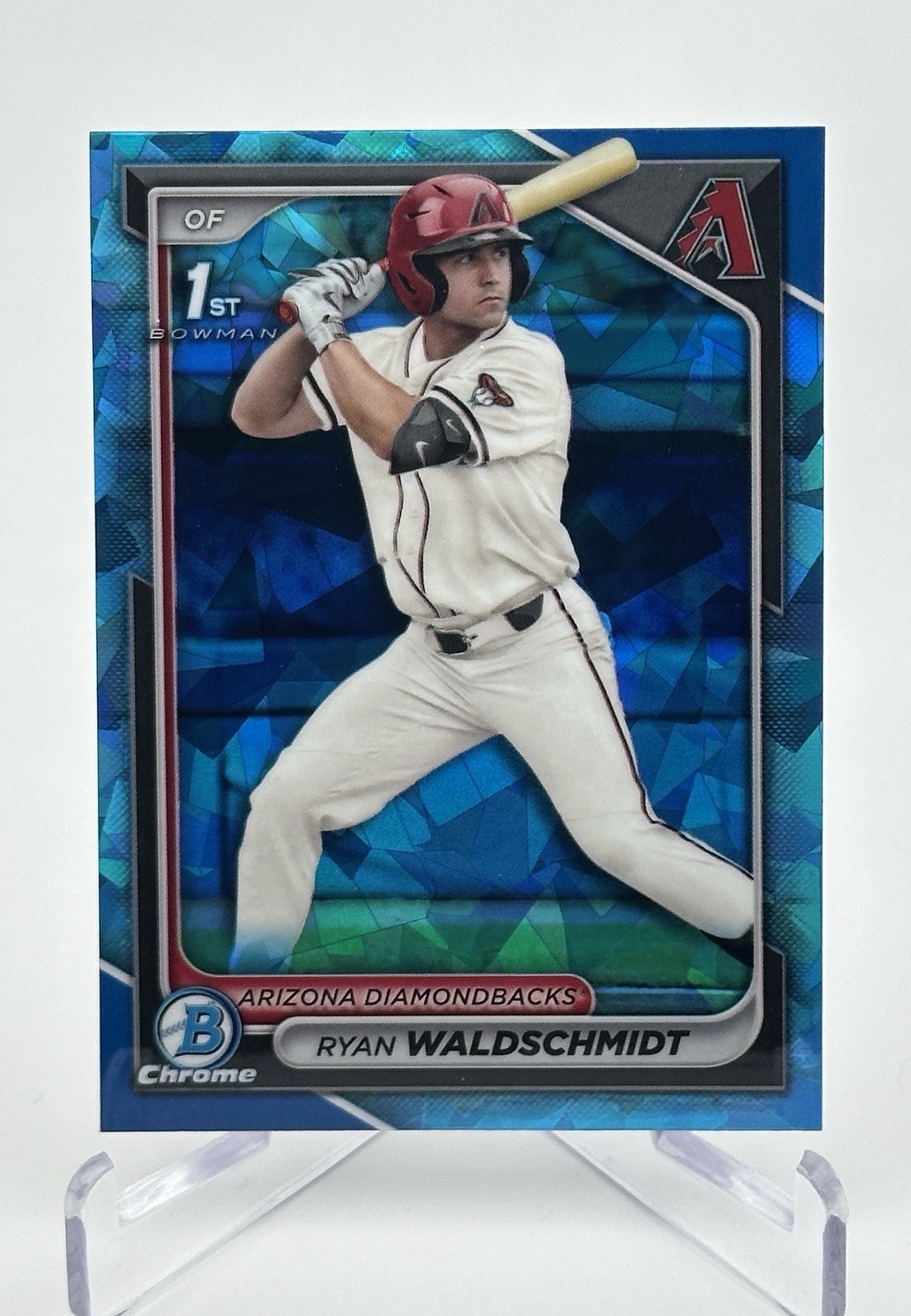2024 Bowman Draft Sapphire Ryan Waldschmidt 1st #BDC-18 Arizona Diamondbacks
