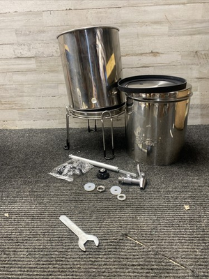 #ad Stainless Steel PUREWELL Gravity Fed Water Filter System – 2.25 Gallon $106.25