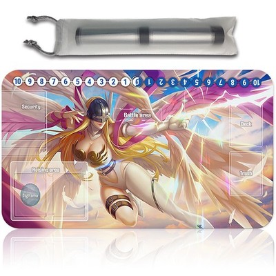 Board Game Digimon Playmat With Card Zones Mousepad Playmat of TCG CCG