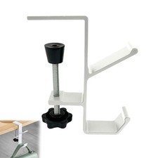 .Portable Handbag School Bag Hooks For Tables Headphone Stand Hanger Clamp-On