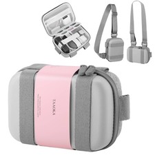 Grey Protective Lightweight Digital Camera Case Waterproof Shockproof Small Bag