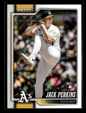 2026 Topps #206 Jack Perkins RC Rookie I121