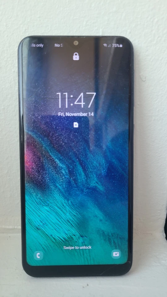 Teléfono Celular Smartphone Samsung Galaxy A10e - 32 GB, Boost Mobile, Azul Foto 3 de 4