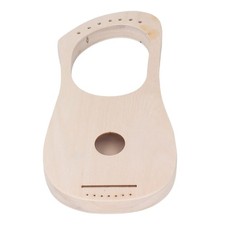 DIY Basswood Lyre Harp Instrument 7 Strings Kit For Home Decor XHVW MNRR