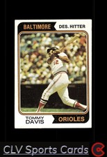 Baltimore Orioles Tommy Davis #396 Topps Baseball Near Mint or Better