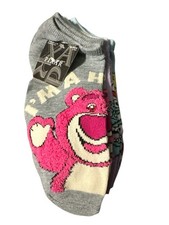 Pixar Characters 6 Pairs No Show Socks Women's Ladies 4-10 Toy Story