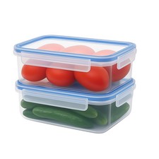 Tribello Food Storage Container with Lid Airtight Lid 81 OZ - 2 Pack 