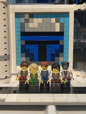 Lego Ninjago Possession CUSTOM Minifigure Lot Kai, Jay, Zane, Cole