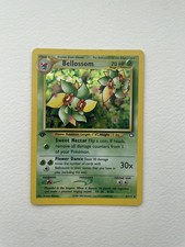Pokémon TCG Bellossom Neo Genesis Holo 1st Edition Rare Card 3/111 Vintage