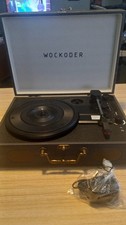 Wockoder KD 3010 BL Portable Vinyl Player